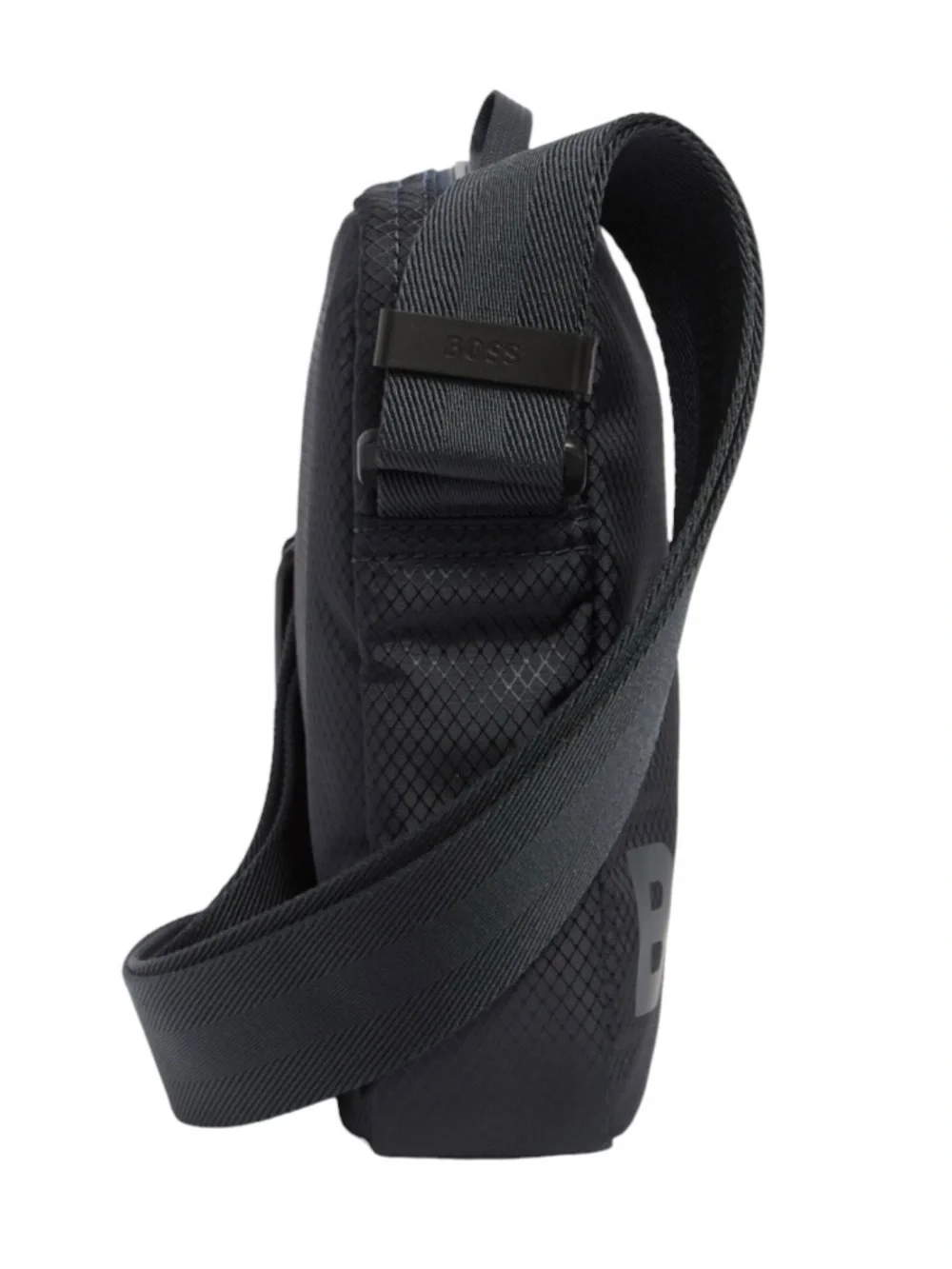 HUGO BOSS Pixel Black Ripstop Crossbody Bag NWT 50549910